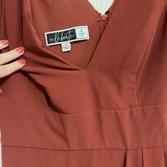 DB Cinnamon Bridesmaid Dress - Picture 2 of 4